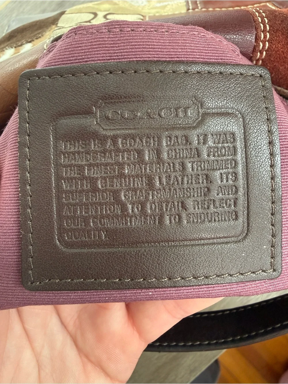 Coach compact crossbody